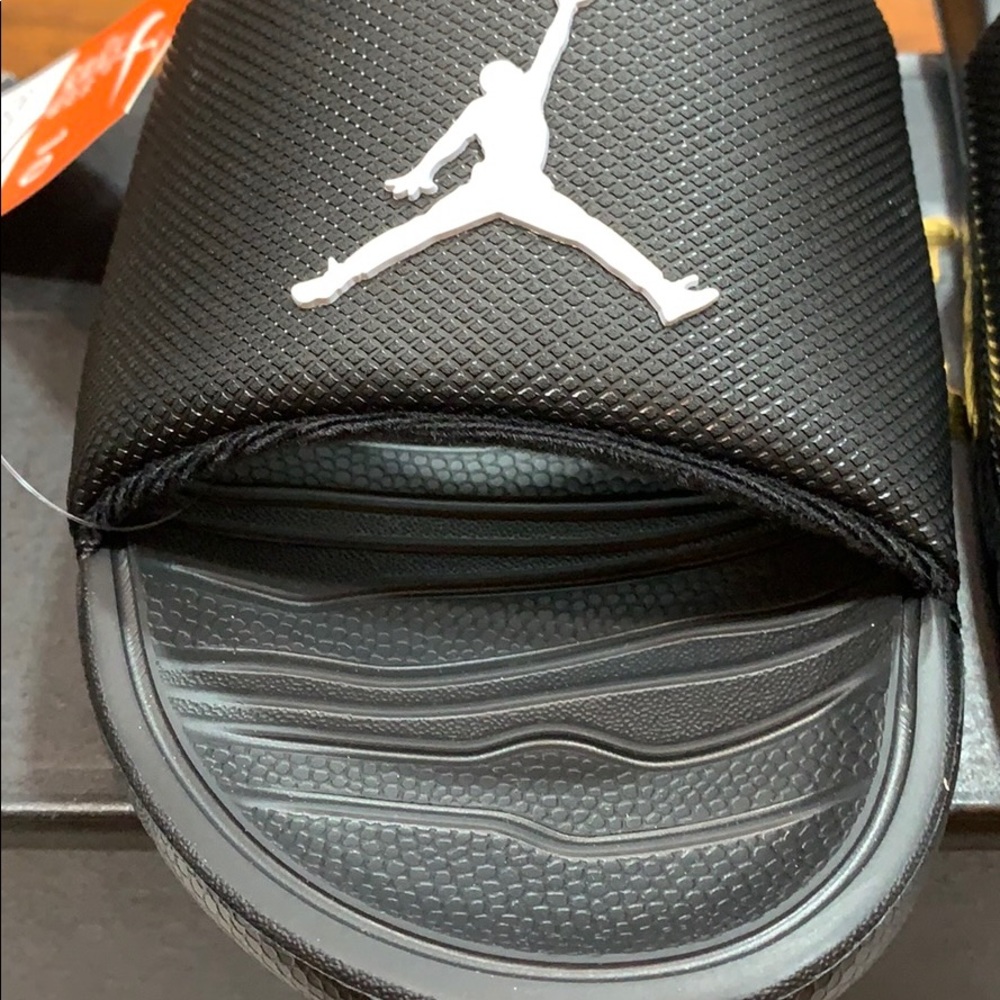 JORDAN BREAK SLIDE Black/White - Picture 12 of 16